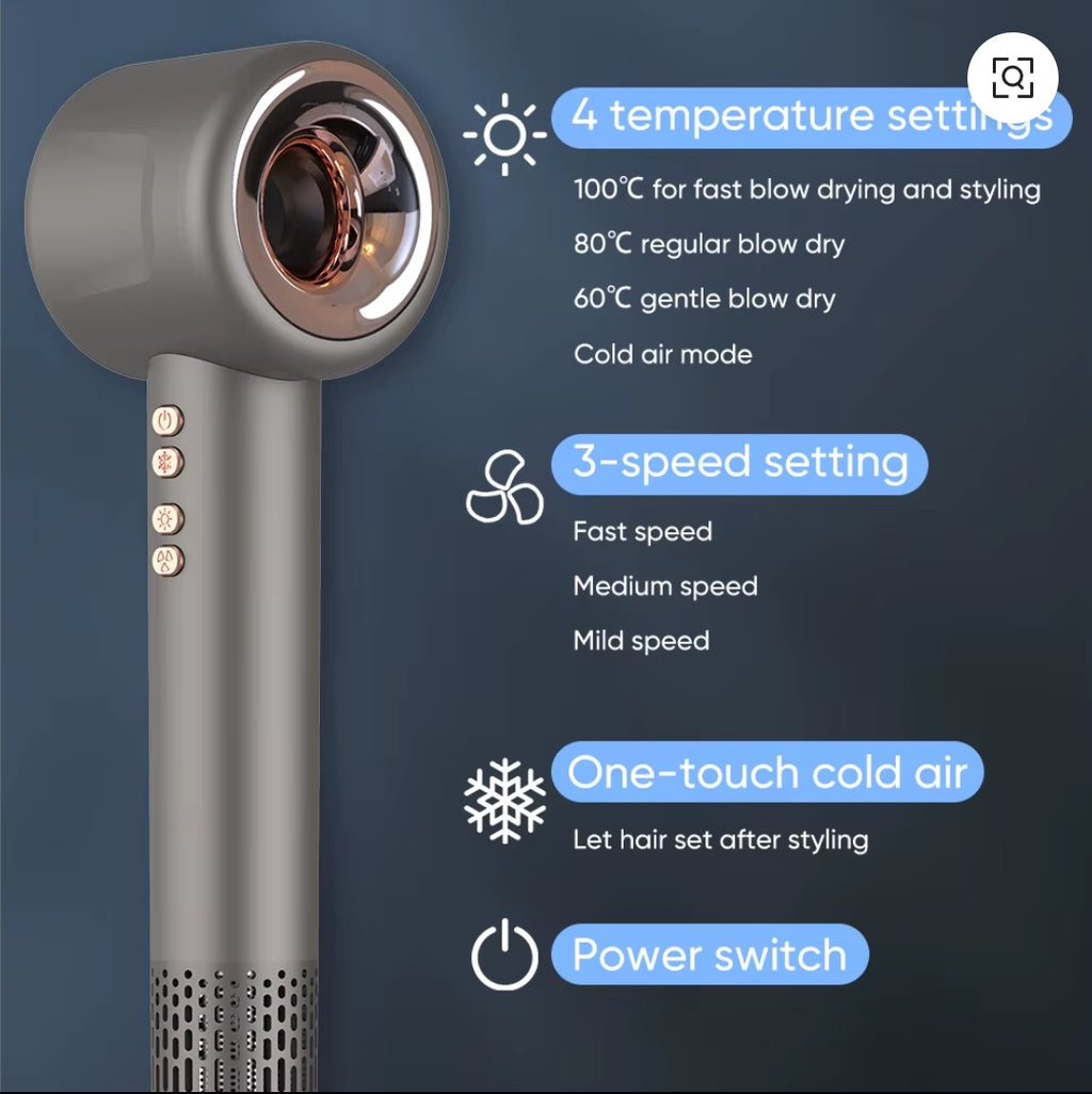 Hair Dryer - 110000 RPM 2000W High-Speed
